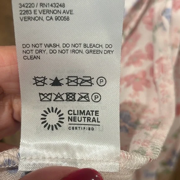 NWT Size Small Reformation Laurent Wrap Dress - Picture 7 of 11